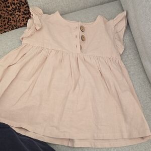 Mebie Baby Linen Dress